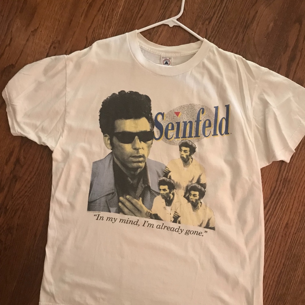 VINTAGE 1990s Seinfeld KRAMER T shirt size XL
